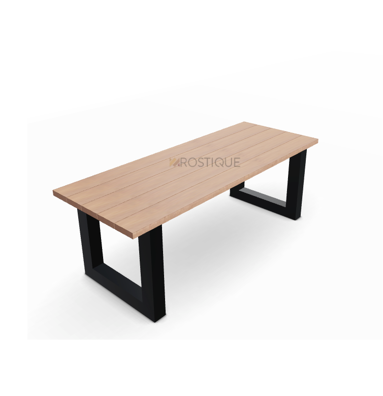 Douglas Eettafel 220 x 85 cm U-Poot