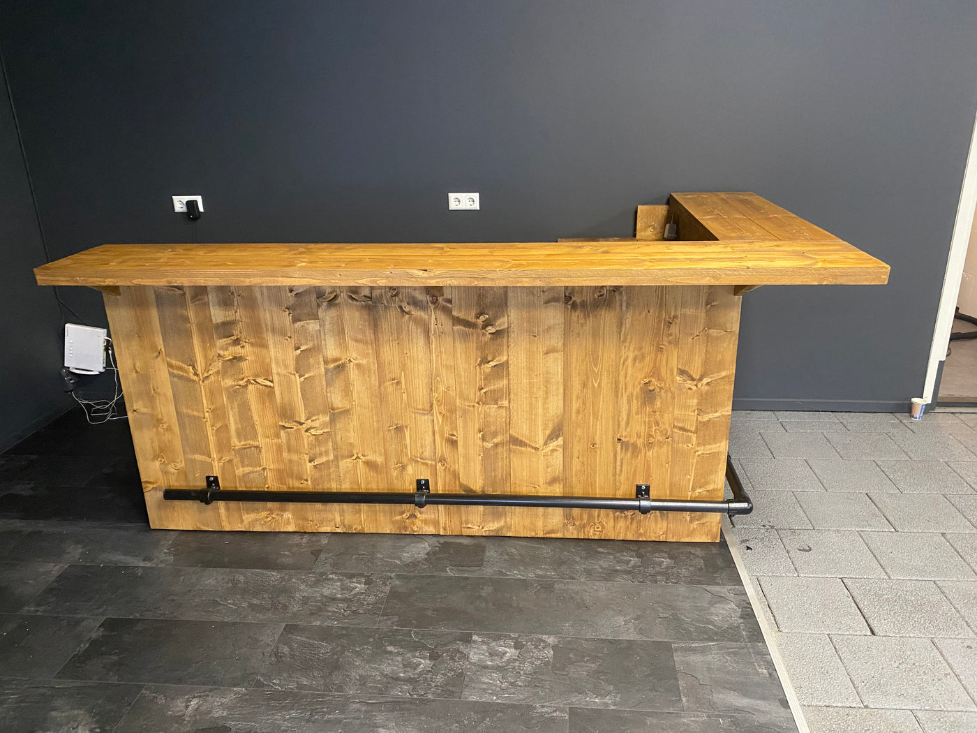 Bar L-vorm Standaard 250 x 160 cm