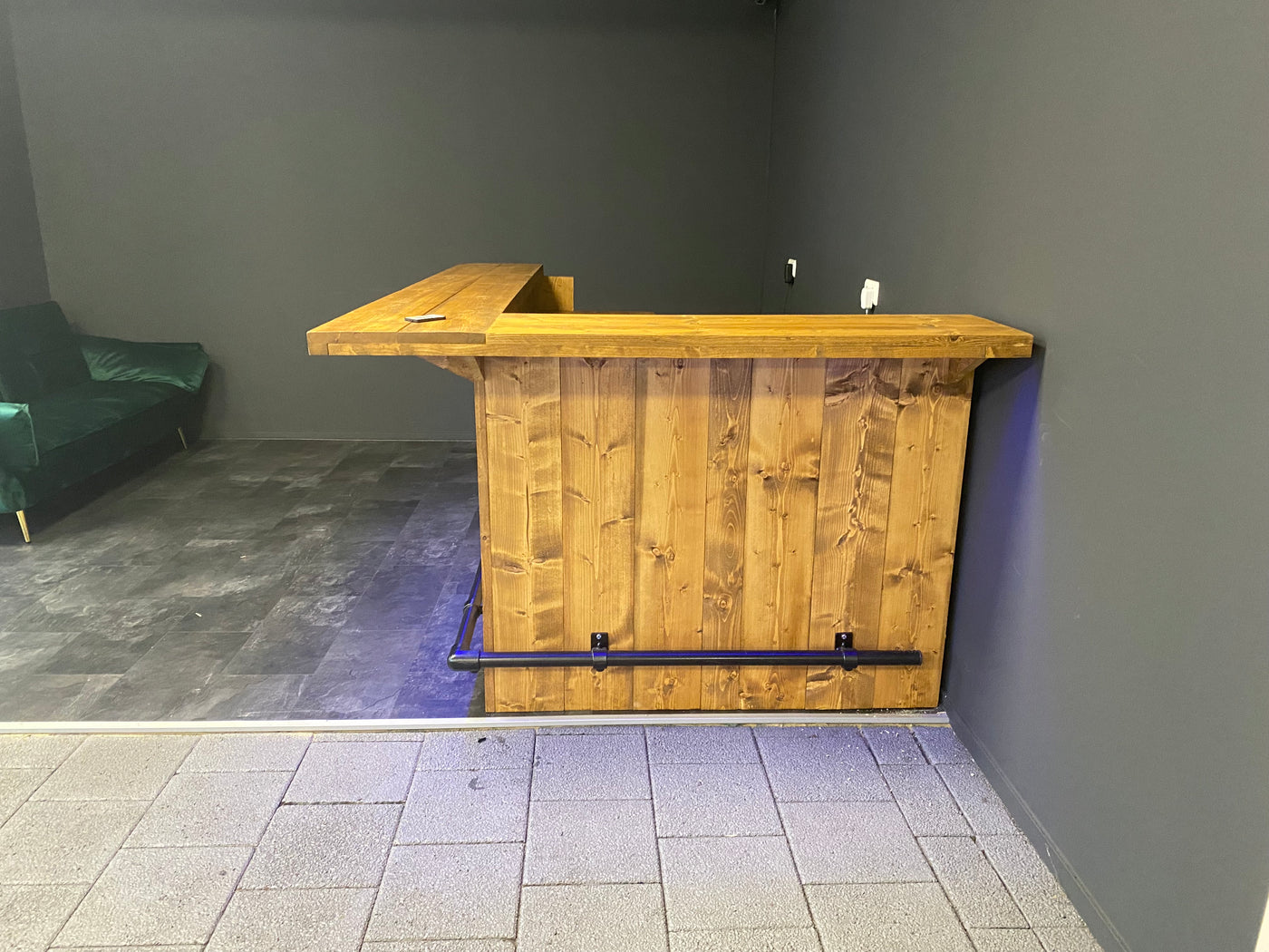 Bar L-vorm Standaard 250 x 160 cm